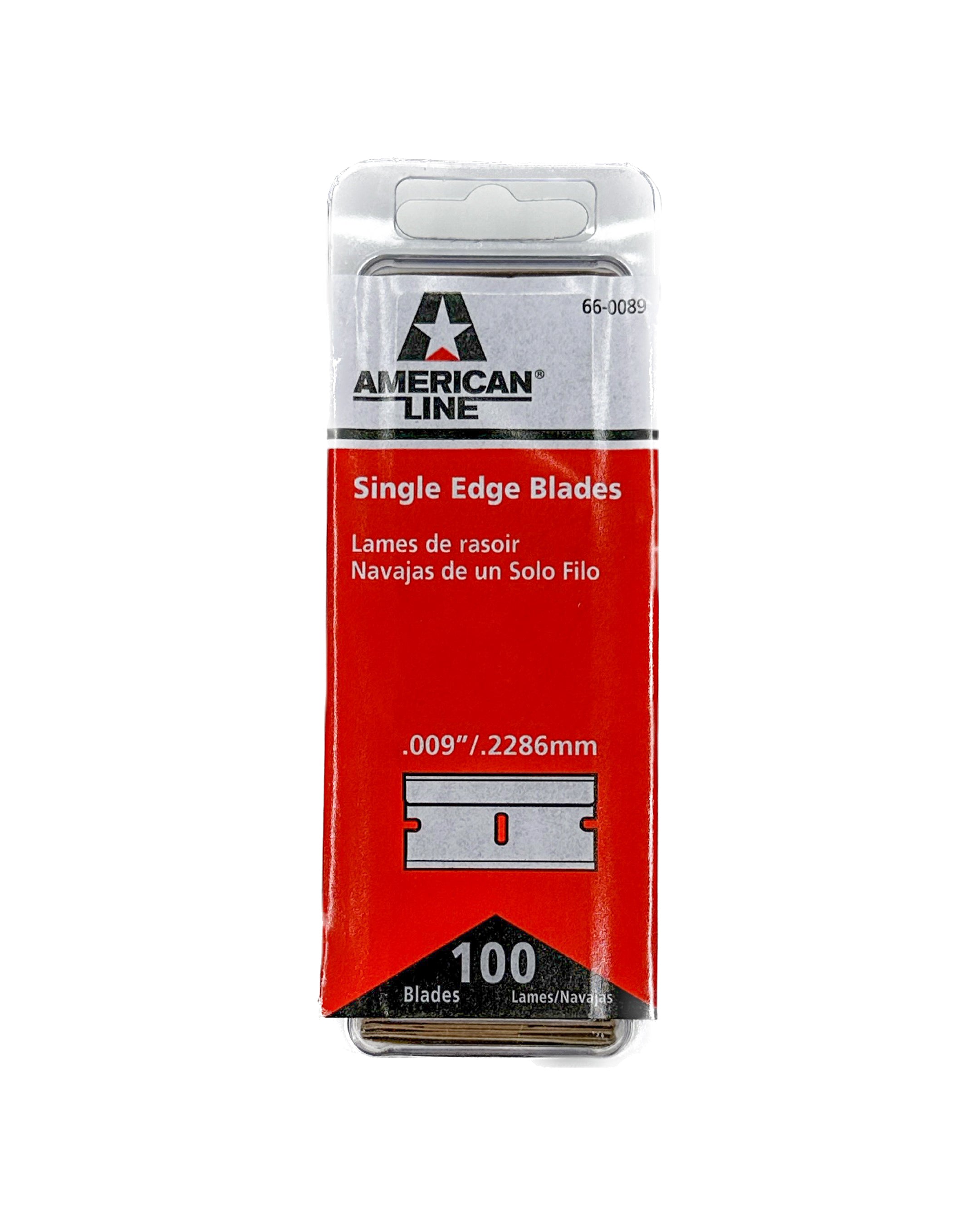 American Line Carbon Steel Blades (100 pack)