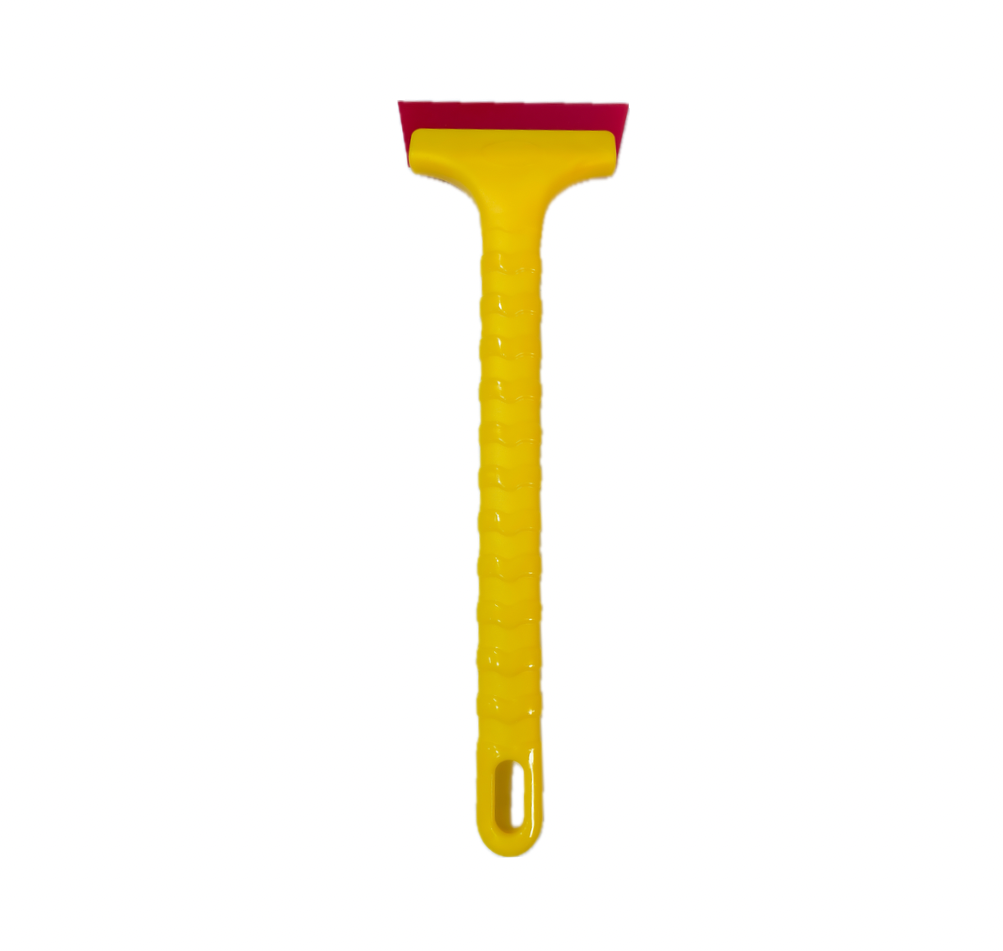 Yellow & Red Long Handle Prep Squeegee