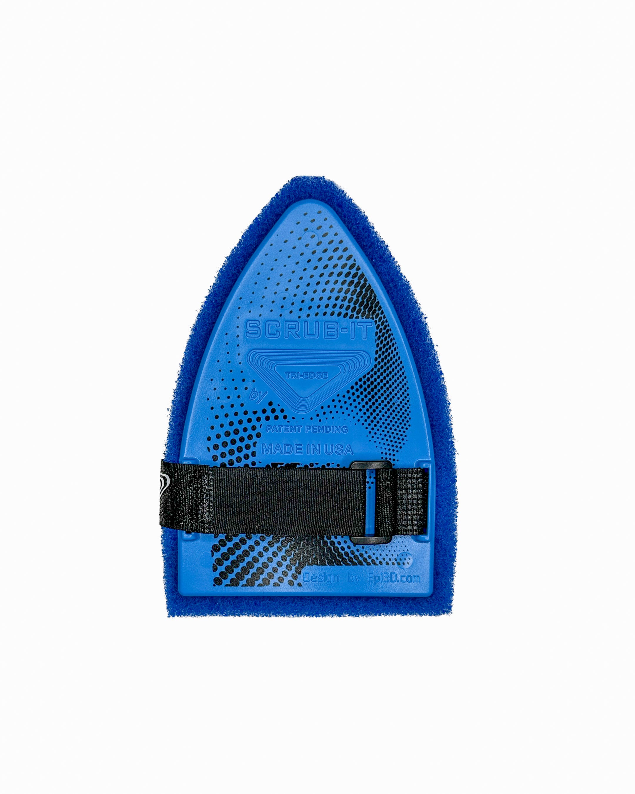 Blue Tri Edge Scrub-It