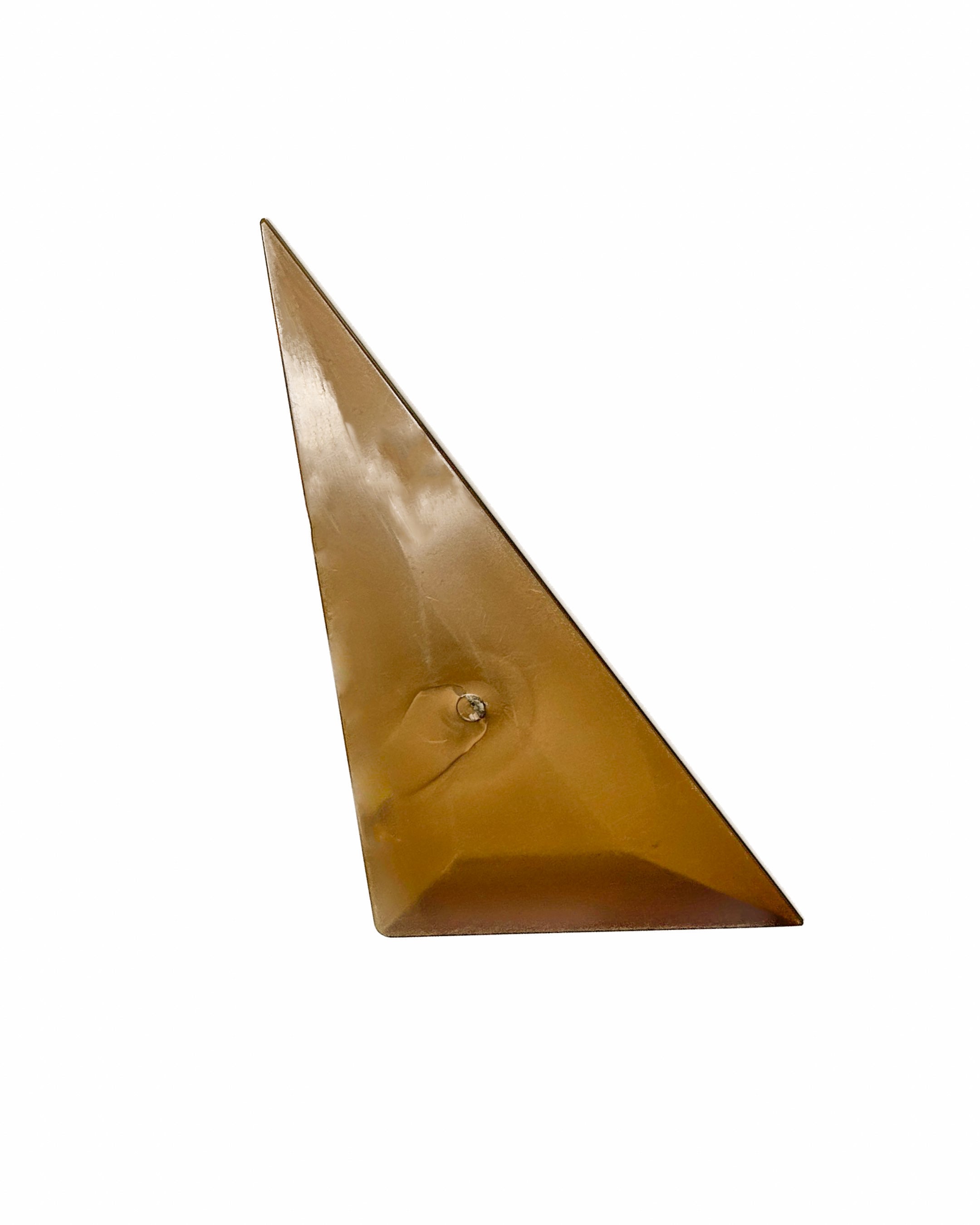 Bronze Triangle Angled Hard Card (no brand)